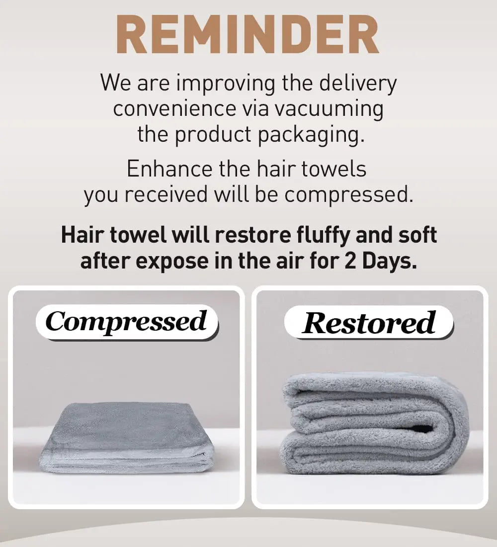 Custom SPA Super Absorbent Quick Dry Wholesale Ultra Plush Microfiber Hair Drying Wrap Salon Towel Hair Turban for Women