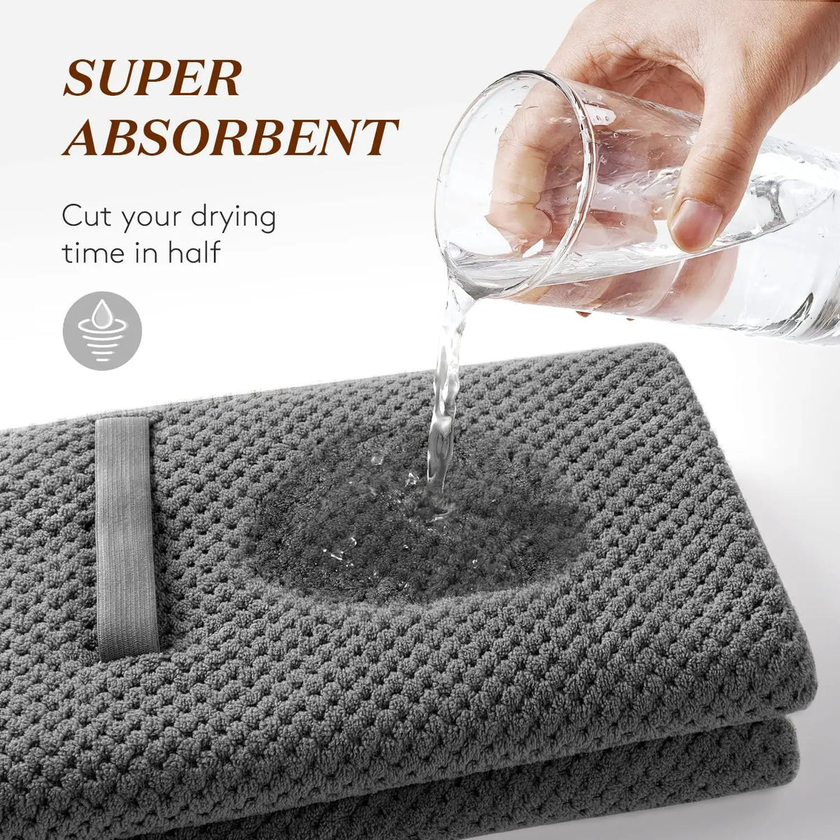Custom SPA Super Absorbent Quick Dry Wholesale Ultra Plush Microfiber Hair Drying Wrap Salon Towel Hair Turban for Women
